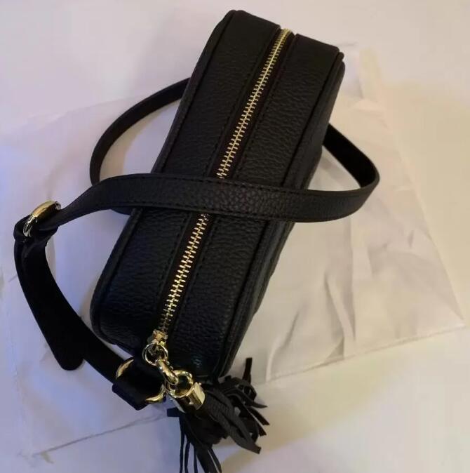 2023 üst çanta cüzdan kadın moda çanta Crossbody Soho çanta disko omuzdan askili çanta saçaklı postacı çantası çanta 22cm