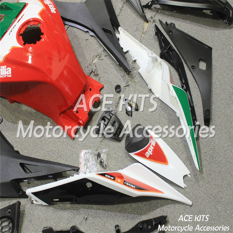 ACE 키트 Aprilia RS4 50 125 11 12 13 14 년에 대한 ACE 키트 100% ABS 페어링 오토바이 페어링 다양한 색상 번호 VV14