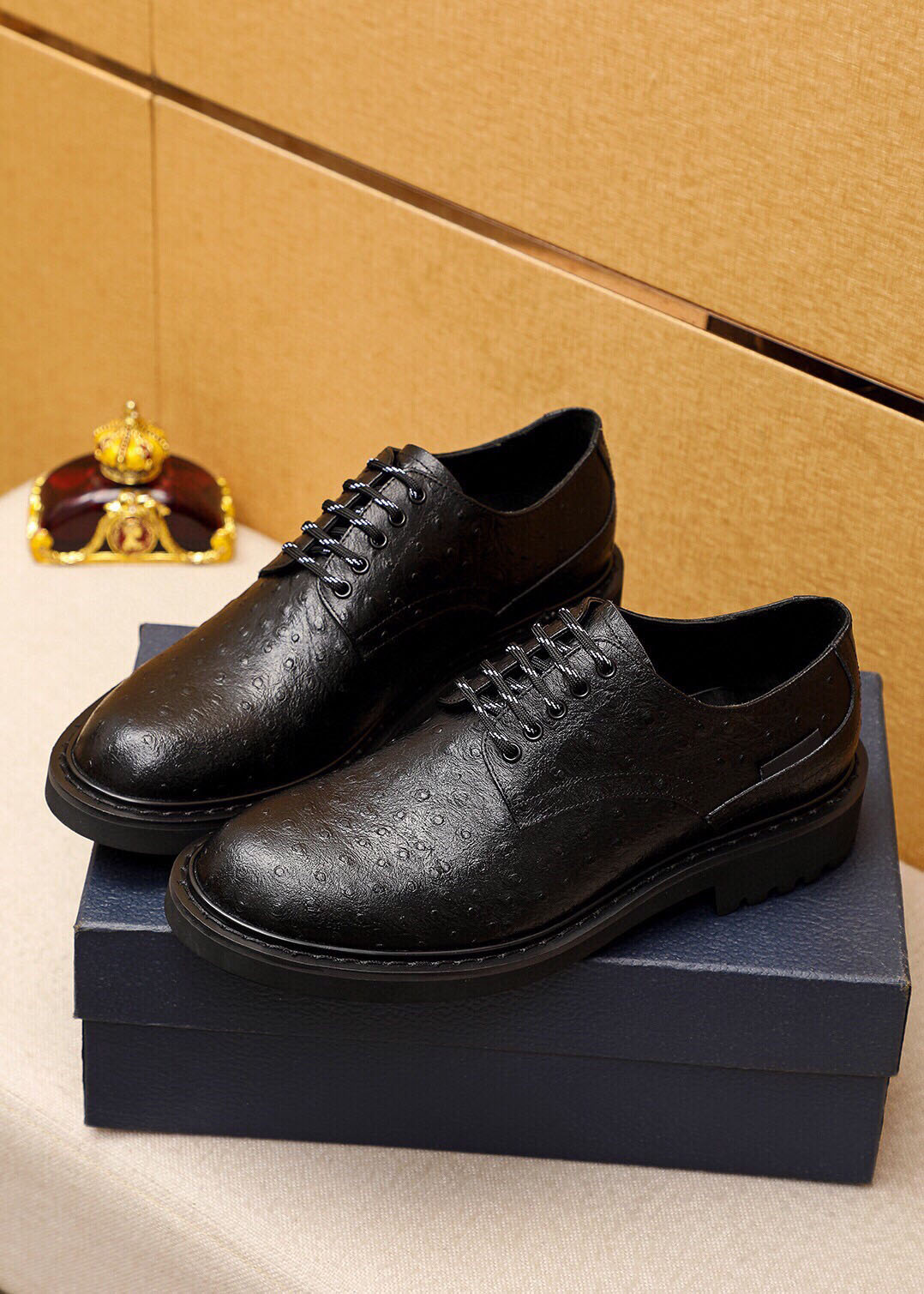 2023 New Mens Dress Shoes 고품질 정품 가죽 플랫 신발 비즈니스 클래식 남자 브랜드 파티 웨딩 옥스포드 크기 38-45