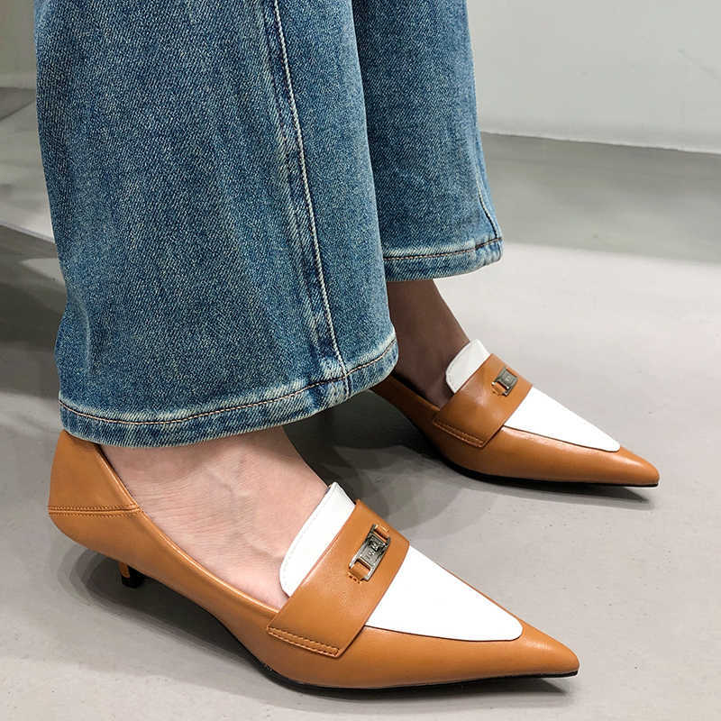 Elbise Ayakkabı Moda Bayanlar Yüksek Topuklu Sandalet Metal Kadınlar Pompalar Slingbacks 2023 Kırmızı Saçlı Ayak Slaytları Lüks Partisi Kadın Ayakkabı L230216