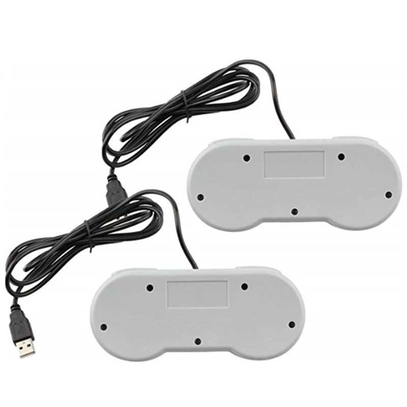 Controlador USB cl￡ssico controladores de pc gamepad joypad joystick substituto para super nintendo sfc para snes nes tablet windows mac dhl r￡pido