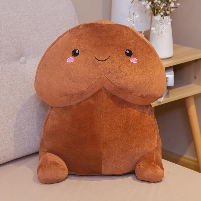 Schattige vleeskleurige penis pluche speelgoed kussen sexy zacht speelgoed gevulde grappige kussensimulatie mooi cadeau voor vriendin kawaii plush