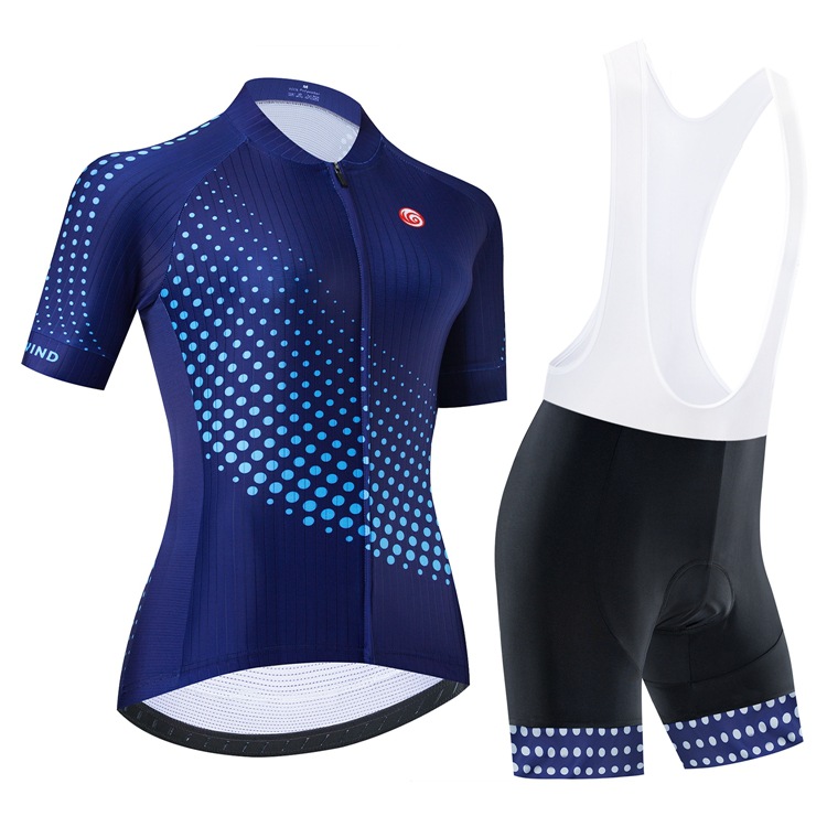 Rowerowy zestaw koszulki dla damskiego zestawu rowerowego Summer Outdoor Sport rower noszenie ubrań oddychające ubrania rowerowe mtb rowerowe garnitur v23
