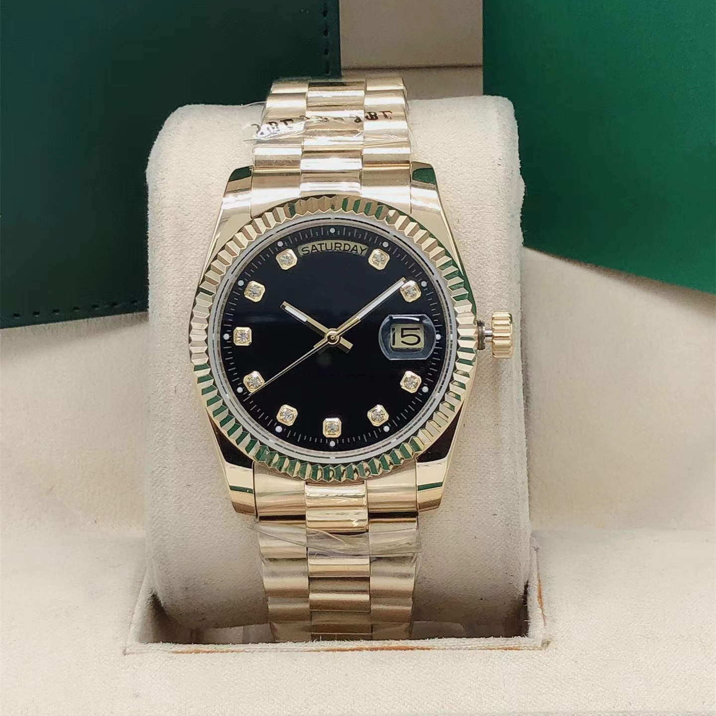 Luxury Designer Classic Fashion Automatic Mechanical Watch Size 36mm Sapphire Glass Waterproof Function239Q