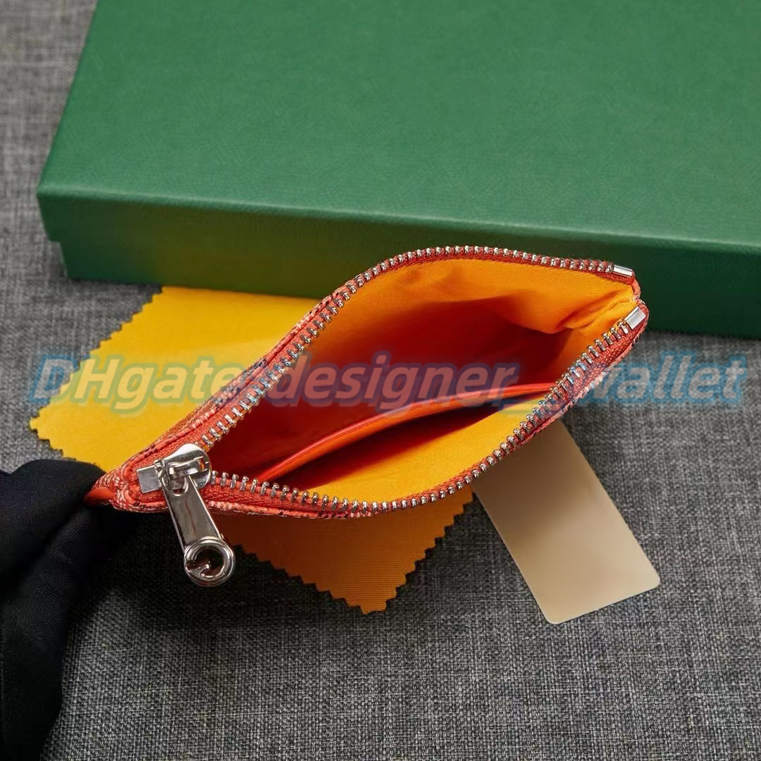 Senats Mini Portafoglio Pochette portafogli piccoli Gy portachiavi portamonete portamonete porta carte da donna Designer da uomo con scatola di lusso2501