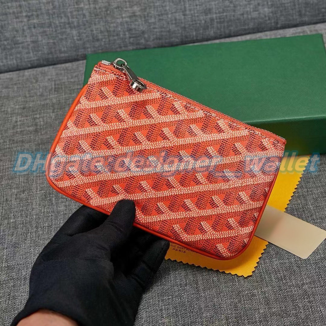 Senats Mini-Geldbörse, Pochette, kleine Geldbörsen, Gy-Schlüsseltasche, Handgelenktaschen, Geldbörsen, Tasche, Kartenhalter, Damen-Herren-Designer mit Box, luxuriös269n