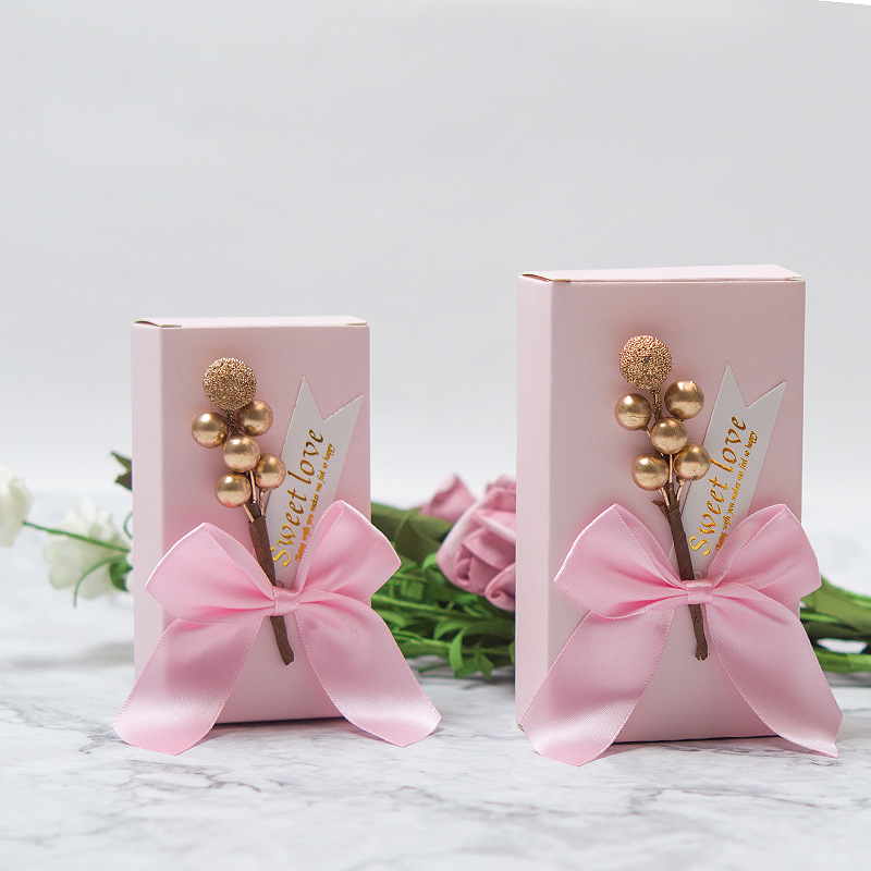 Trend Wedding Favor Holders Candy Boxes Birthday Party Decoration Gift Box Paper Bags Event Supplies Packaging Gifts Boxes AL7728