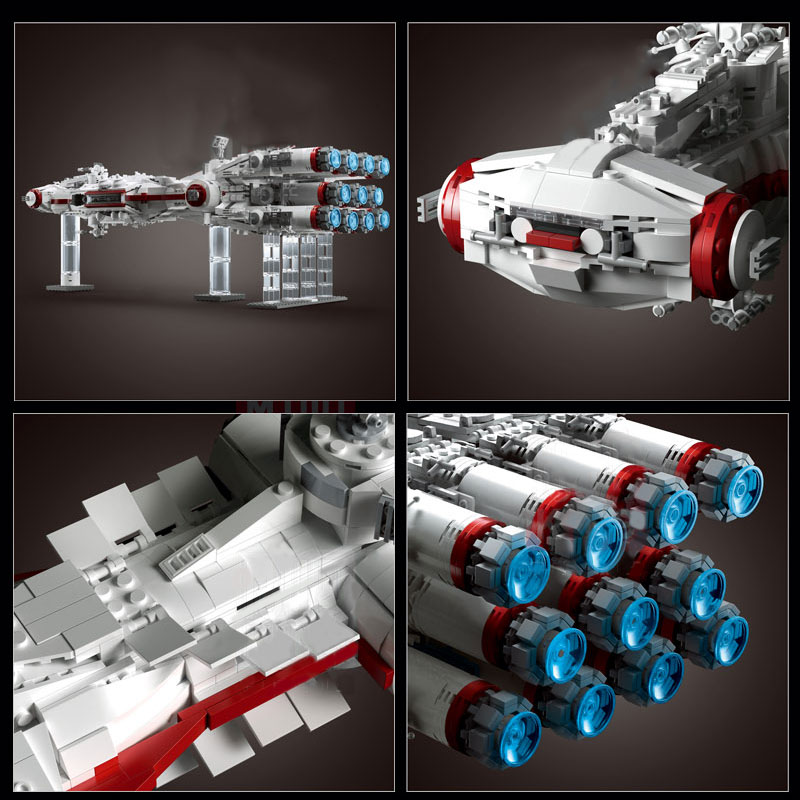 Star-Toys-Wars-Compatible-With-Legoing-MOC-10308-Blockade-Runner-Tantive-IV-Model-Building-Blocks-Bricks (3)