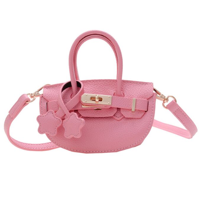 Borsa bambini 2023 moda autunno mini borsa a tracolla bambini borse a tracolla stile concavo bambina stile straniero