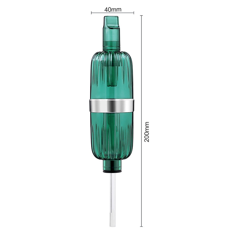 Fumer Coloré Waterpipe Portable Cire Huile Rigs Filtre Quartz Verre Embouchure Conception Innovante Narguilé Bong Porte-Cigarette Astuce Tuyaux De Paille