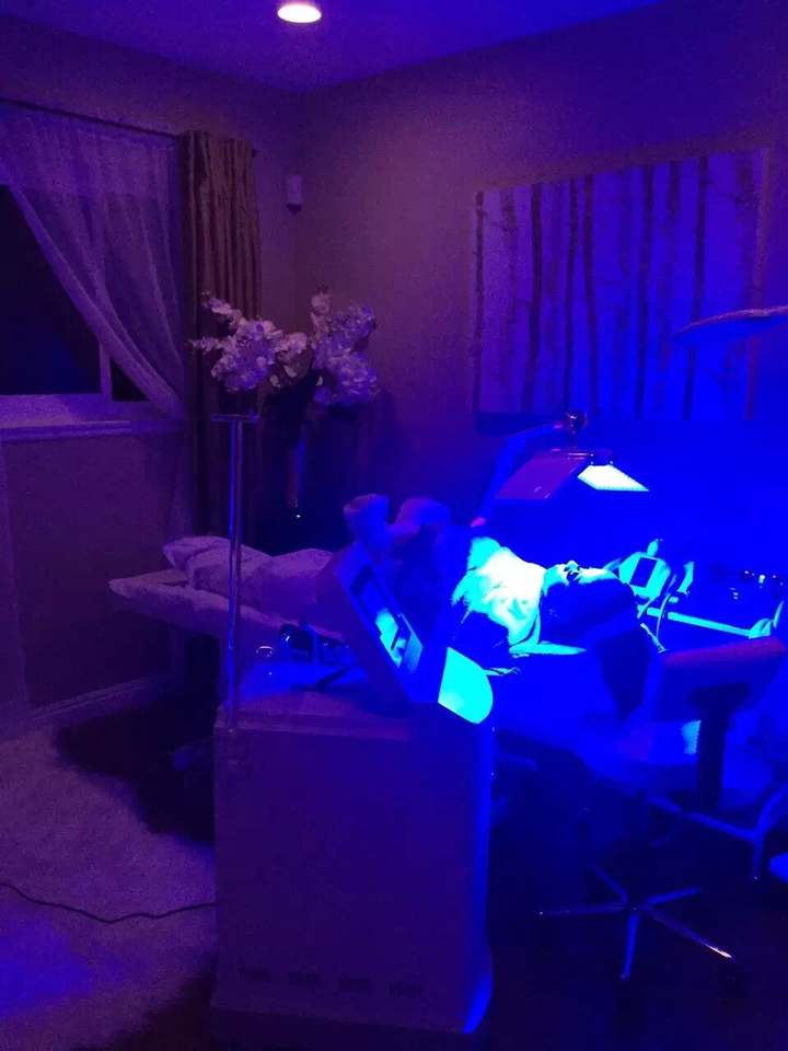 Professionell PDT Beauty Machine Photon LED Ljus hudföryngring Terapi Röd blå färg Pigmentering Spa Treating Equipment Equipment