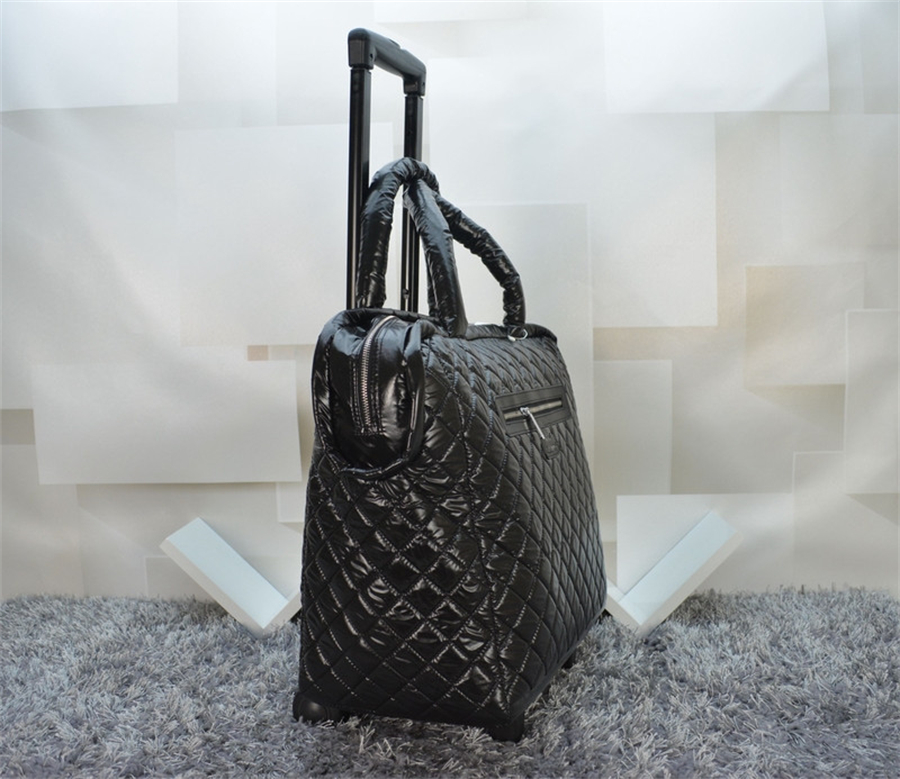 Lingge-Reisetasche aus Daunengewebe im europäischen Stil, super große Kleidung mit Riemenscheibenaufbewahrung in guter Qualität