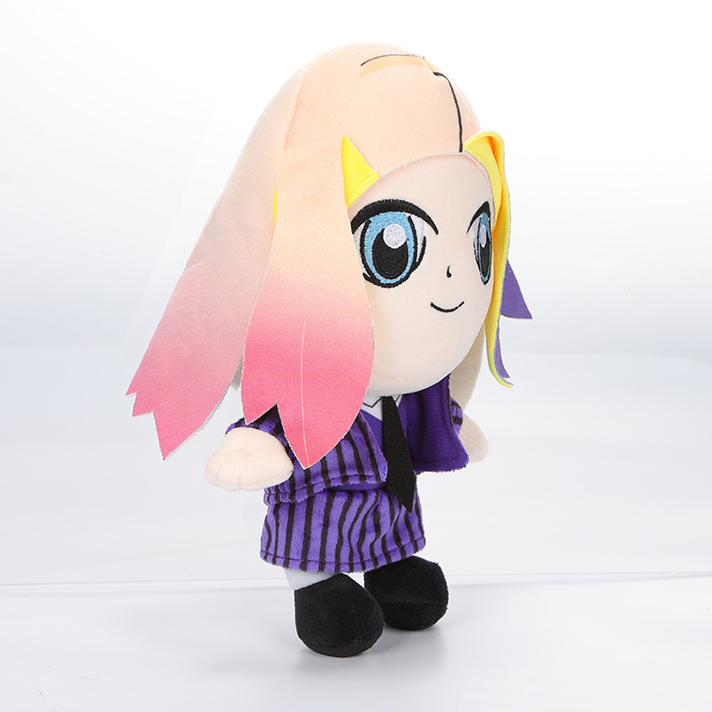 Wednesday Addams Pluche Doll Soft Cartoon Figuur Anime Wednesday Addams Collection Gevulde Knuffel D99