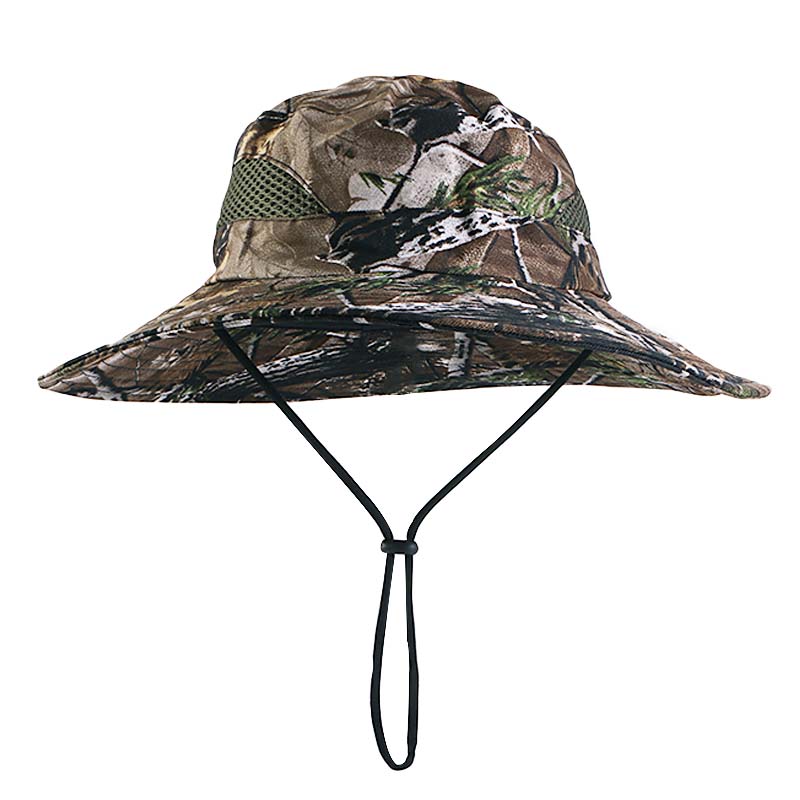 Adult Camouflage Bucket Cap Men Women Outdoor Sports hat Fishing Hiking Climbing Hunting Hat Kids Sun Protector Fisherman Cap