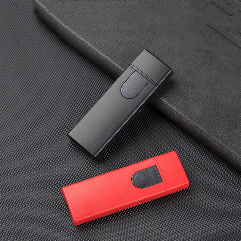 Oplaadbare elektronische sigaretten USB Flameless Cigar Touch Lighter 10 kleuren Kies roken inductieve aanstekers gereedschapsaccessoires