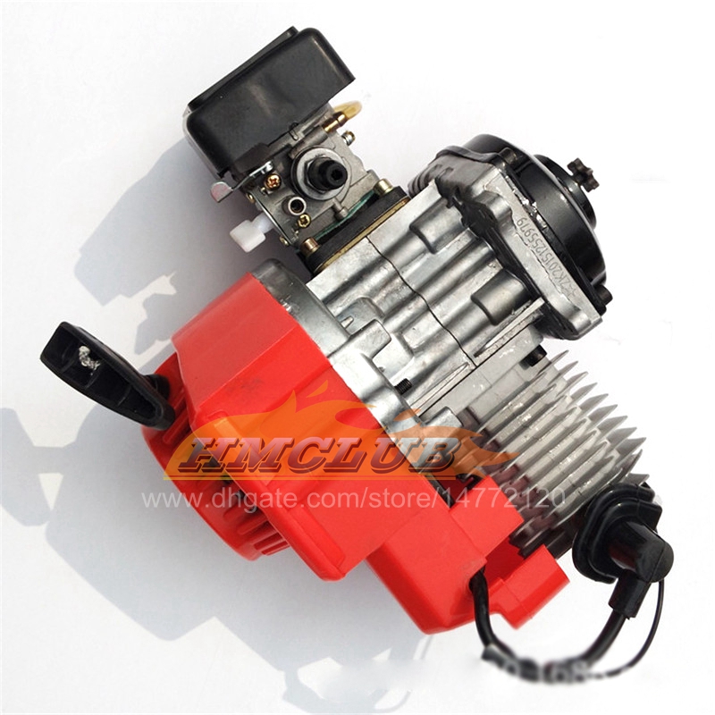 New Good Quality 43cc 47cc 49cc 2 STROKE ENGINE FOR MOTOR MINI QUAD ROCKET POCKET BIKE MFD10