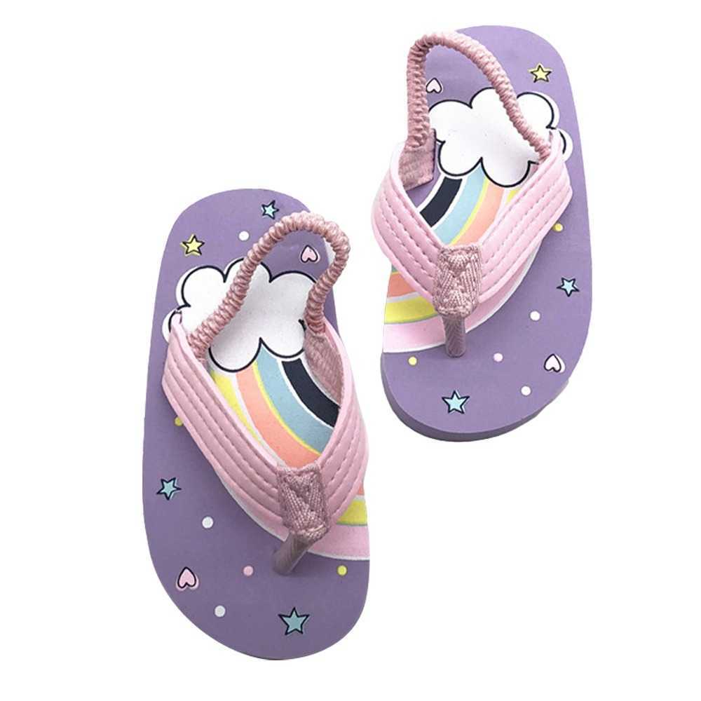 Slipper 2022 Summer Flip Flop for Baby Kids Slippers Girls Sandals Home Slippers for Children