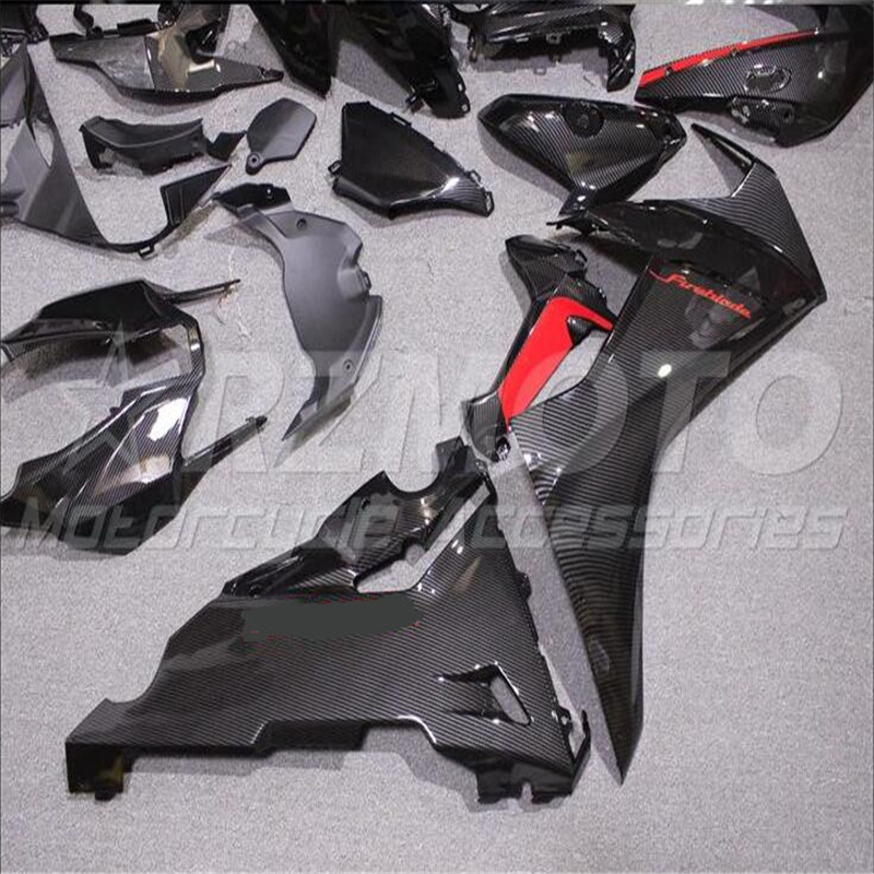 ACE 키트 Honda CBR1000RR 17 18 19 년 다양한 색상 번호 VV26 용 100% 물 전달 탄소 섬유