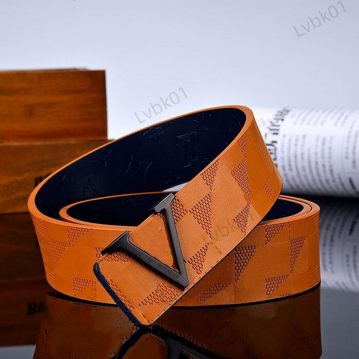 2023 Designer Belt maschile Classica Classica Lettera casual di lusso L liscia Filla cintura maschile da uomo 3 8 cm Large D282O