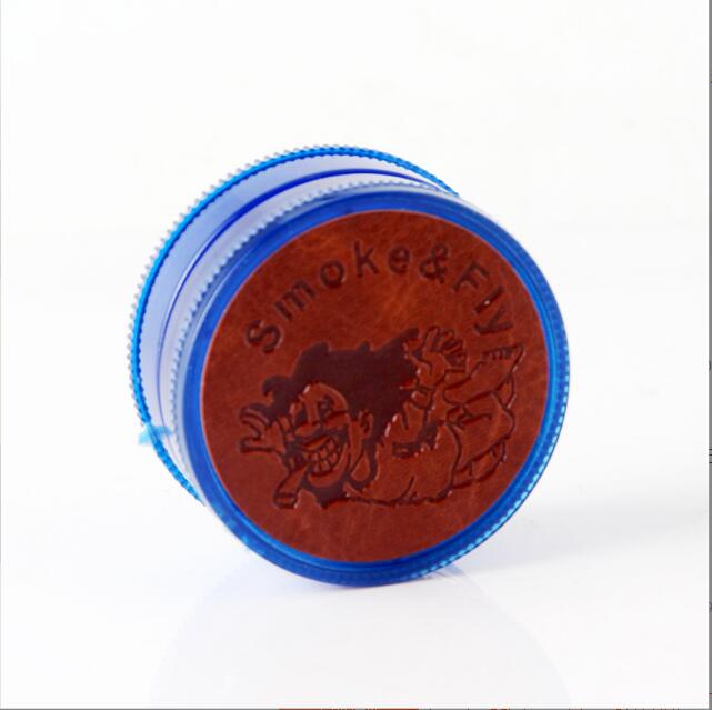 No. 2 Mini skin magnet smoke grinder 60mm high-quality plastic smoke breaker cross-border supply