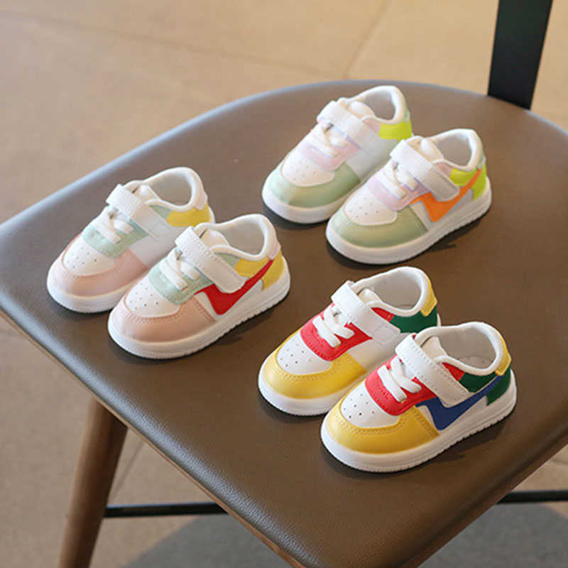 Tênis de tênis Sapatos de outono da primavera Baby Sapatos de bebê respirável não deslizam meninos de meninos esportes de 0-3y criança tênis casual tênis casuais