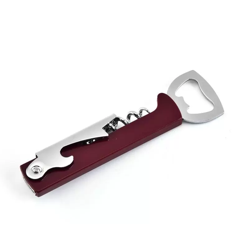 Sorkscrew Wine abridor de saca -rolhas com al￧a de madeira gar￧onete Wine Bottle Opener Bar Tools 4 Styles