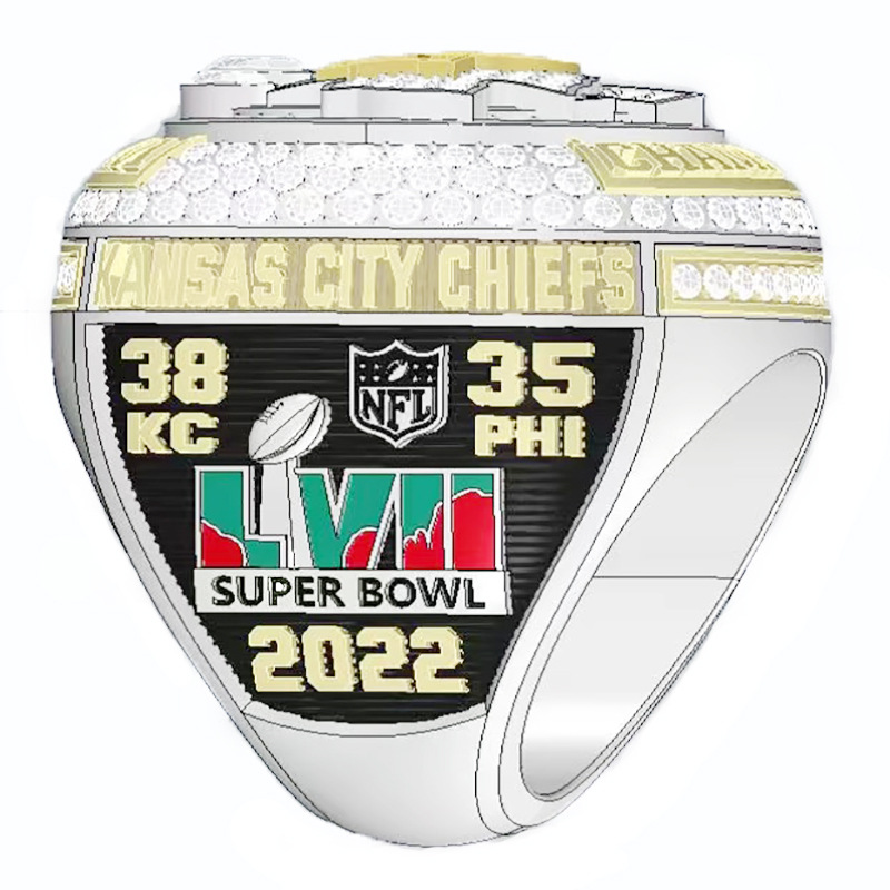 Bijoux de sport à la mode 2022 – 2023, bague de Football Superbowl, bague de bateau, cadeau Souvenir pour Fans, taille américaine 9-12 #4350981