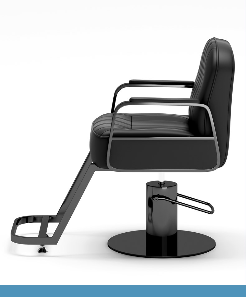 The hair salon chair can lift and lower the barber chair. Salon furniture, salon barber chair