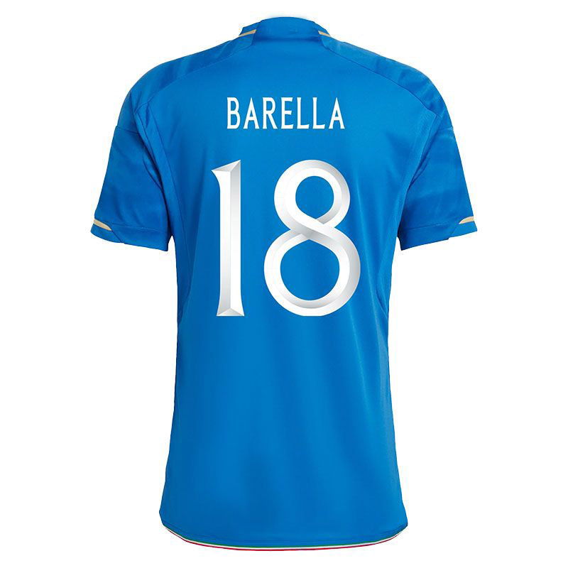 2023 Italia tonali Immobile Soccer Jerseys Barella Politano Retegui Italy Maillot de Futol Gnonto Football Shirt Raspadori Zaniolo Romagnoli Men Kids Set Uniforms