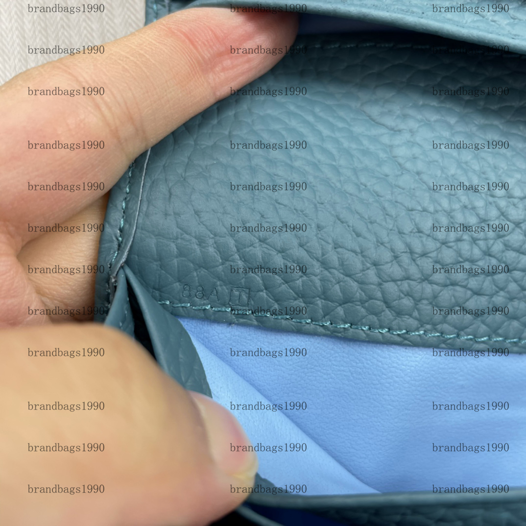 Tasarımcı uzun cüzdanlar togo bütün orijinal deri kart tutucular çanta çantaları moda inek derisi cüzdan bayan kadın için kutu seri numarası ile birlikte