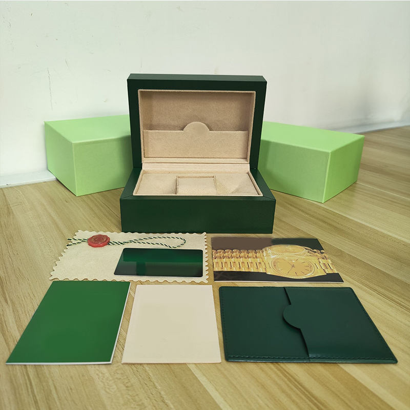 ロレックスメンズウォッチケースエアキング木製ボックス証明書マニュアルカード