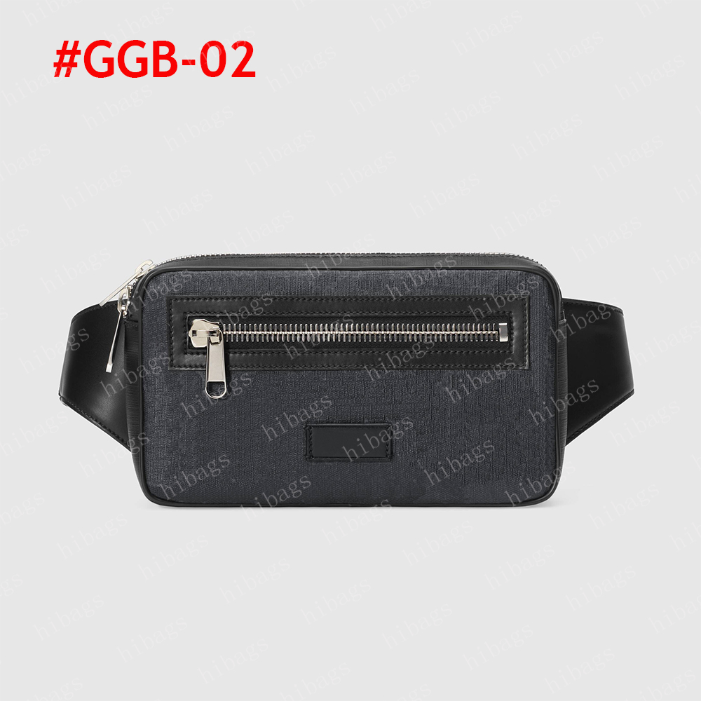 2023 حزام الخصر حقيبة رجالي Bumbag Backpack Men Bags Weist Bags Tote Crossbody محافظ حقيبة اليد Messenger Wallet Fantypack 574796 631341 #GGB-01