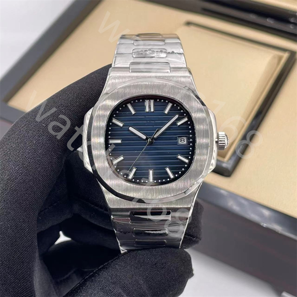 montres de créateurs de montres pour hommes de haute qualité 40mm lentille en verre saphir Boutique bracelet en acier montres de créateurs pour hommes Date entière Gif317t