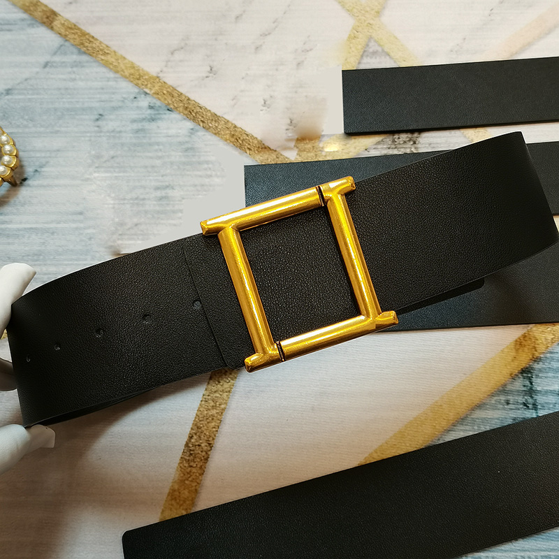 Cintura di design di lusso cintura da donna larghezza 7 cm moda semplice stile classico incontro sociale shopping viaggio come regalo molto bello buono bello