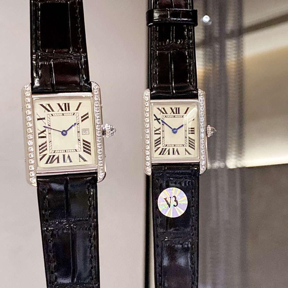 파인 남성 시계 스위스 쿼츠 운동 시계 숙녀 손목 시계 방수 33.7 x 25.5mm 29.5x22mm montre de luxe