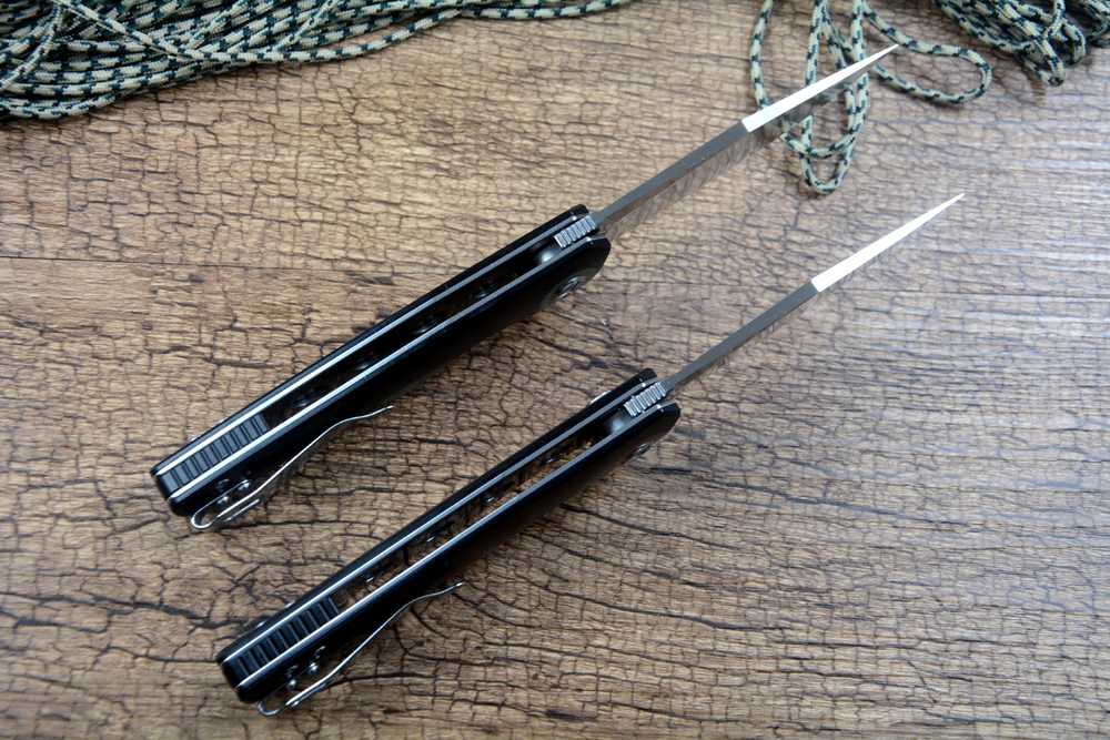 Двойной складной нож TS503 D2 Blade Fast Open Ball Hearger Harder G10 Ручка на открытом воздухе тактические ножи для кемпинга