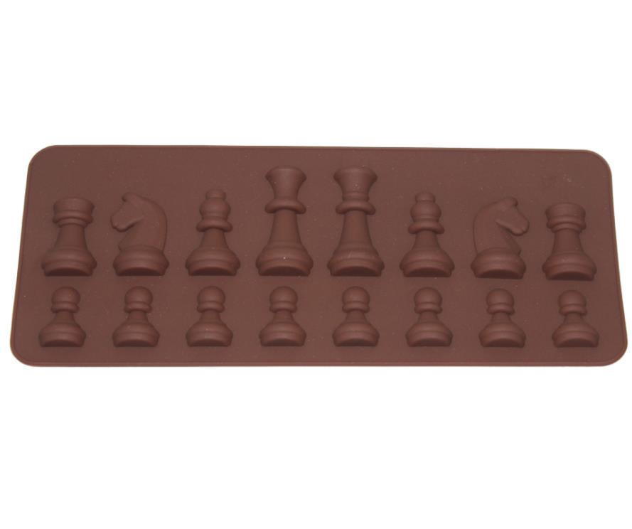 New International Chess Silicone Mould Fondant Cake Chocolate Molds For Kitchen Baking SN5140