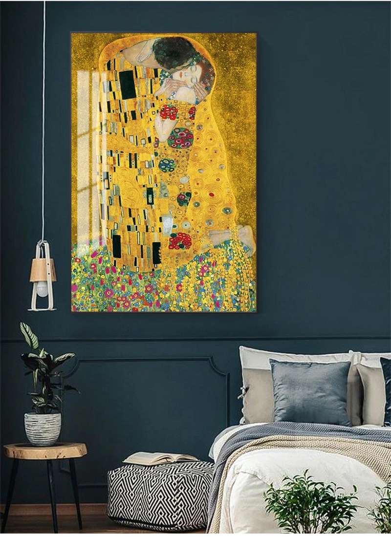 Reproducties canvas schilderijen voor woonkamer portret van Adele Bloch canvas schilderijen op de muur Gustav Klimt kus schilderijen woo