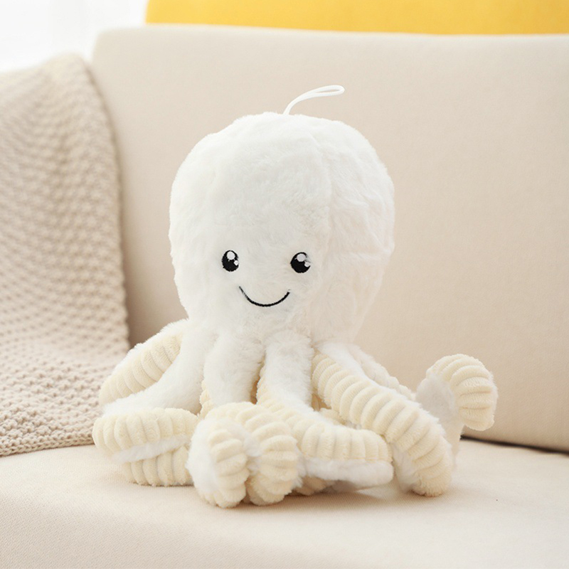 18cm Creative Cute Plush Octopus Toys Whale Dolls Stuffed Toys Plush Small Pendant Sea Animal Toys Children Baby Gifts LA533