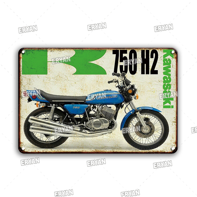 Retro Nostalgia Motorcycles Art Painting Metal Poster Tin Sign Motor Poster Vintage Home Garage Living Room gas station Wall Decor Metal Plate Signs size 30X20CM w01
