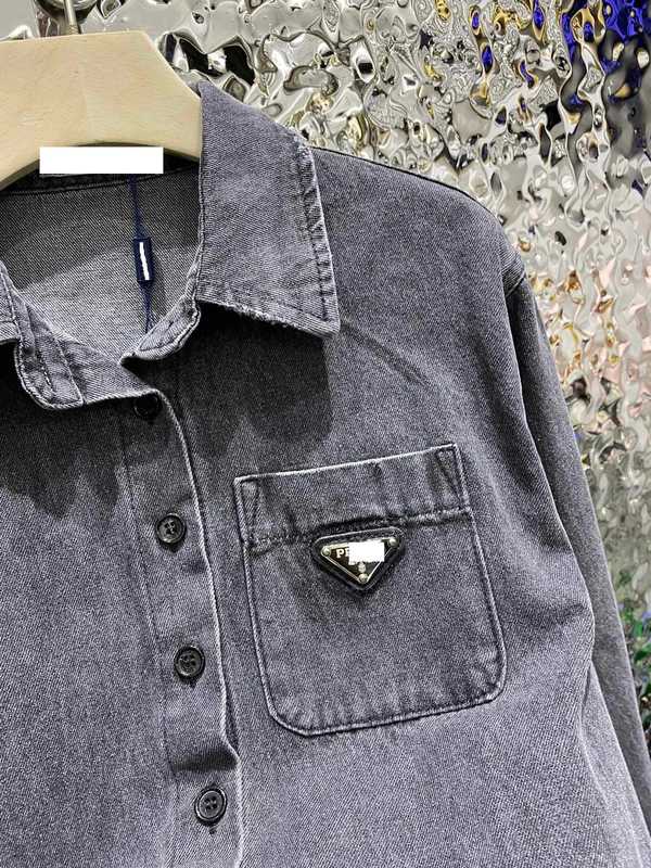 Designer di giacche da donna Fall 20 New Denim Shirt Jacket K83O