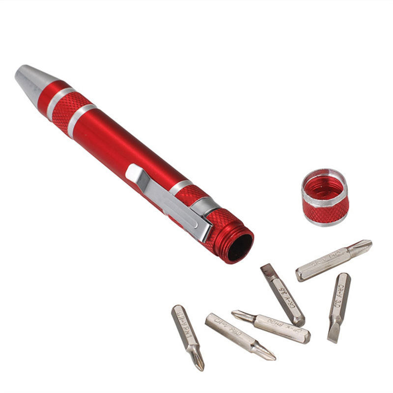 Smoking pipe Multi-purpose screwdriver, aluminum alloy removal pen, tool, slotted head screw wholesale