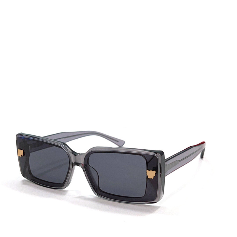 새로운 패션 디자인 스퀘어 선글라스 0358S 아세테이트 프레임 간단하고 인기있는 스타일 다목적 야외 UV400 보호 안경