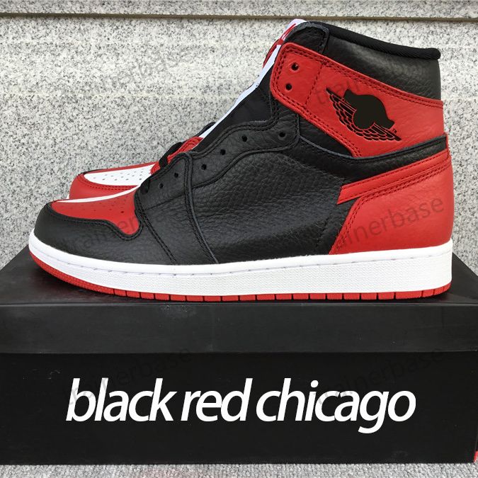 Chicago Off chaussures de sport Jumpman 1 1s hommes chaussures de basket-ball collège mode chaussures de basket-ball herbe vert ciel bleu jet noir colorblock Newstalgia Shadow baskets