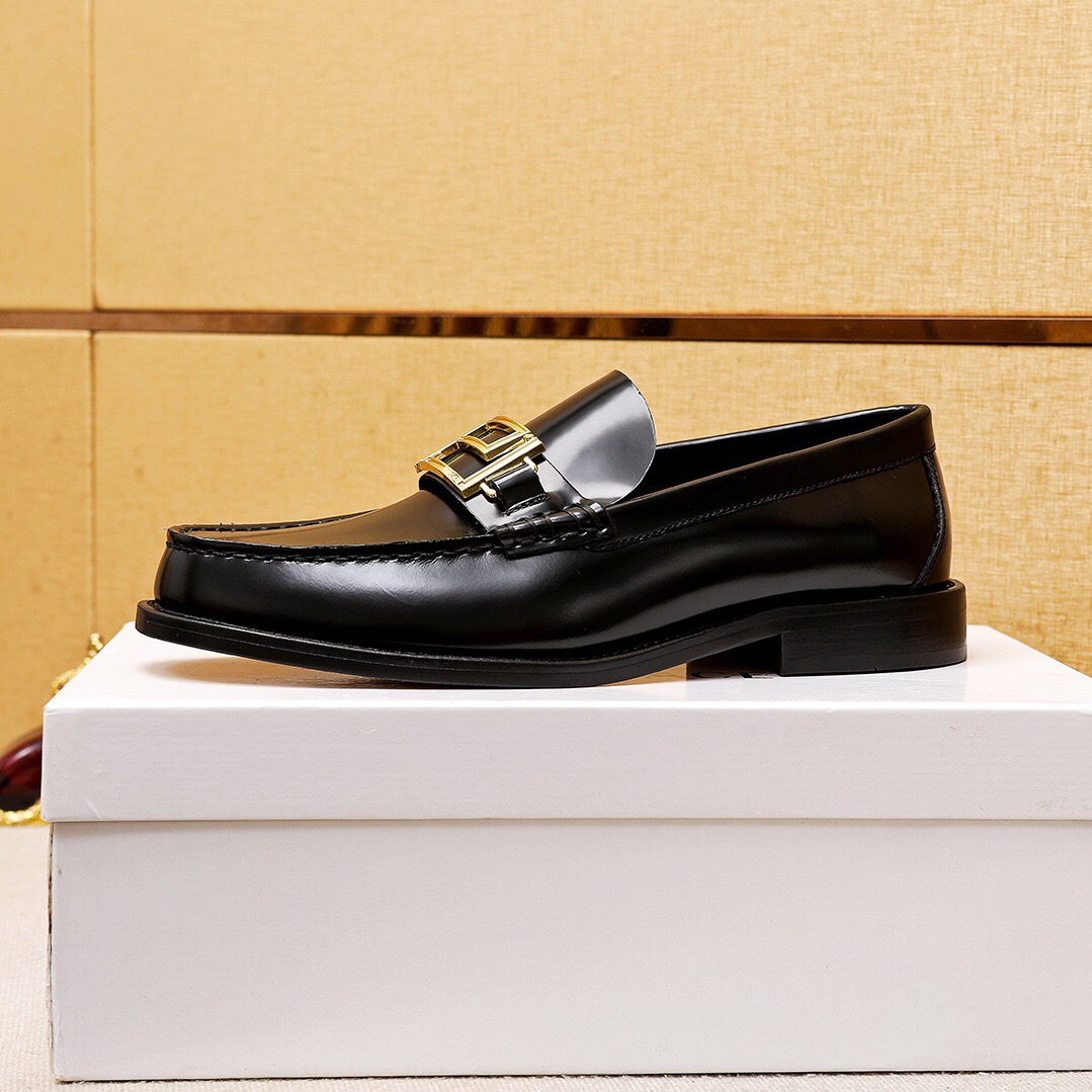 2023 hommes chaussures habillées créateur de mode bureau d'affaires Oxfords hommes en cuir véritable marque de mariage plate-forme appartements taille 38-45