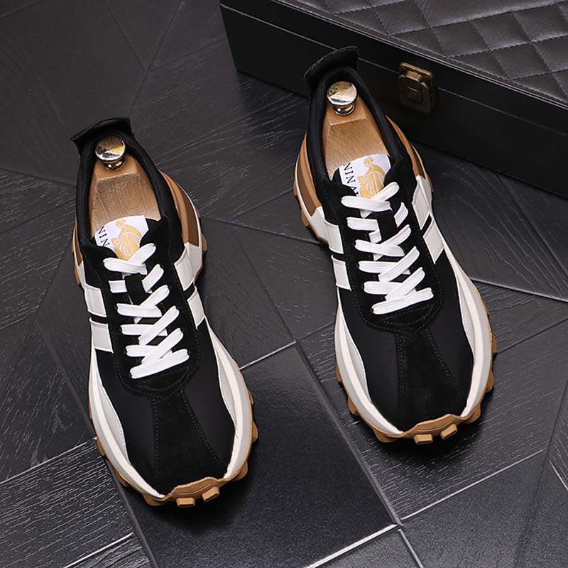 2023 men casual shoes dress shoes thick bottom Masculino Quinceanera fashion men top sneaker hombre vestir zapatos