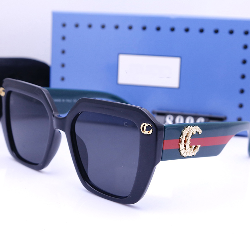 Designer lunettes de soleil mode moelleux lunettes de soleil de luxe pour femmes hommes Sunscreen Beach ombrage protection UV lunettes polarisées cadeau à la mode avec boîte