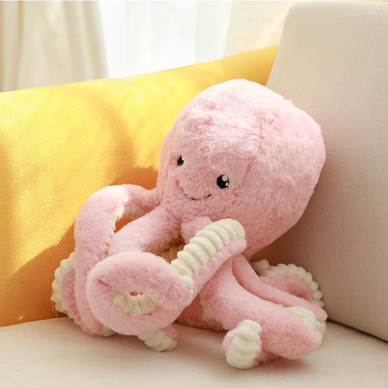 18cm Creative Cute Plush Octopus Toys Whale Dolls Stuffed Toys Plush Small Pendant Sea Animal Toys Children Baby Gifts LA533