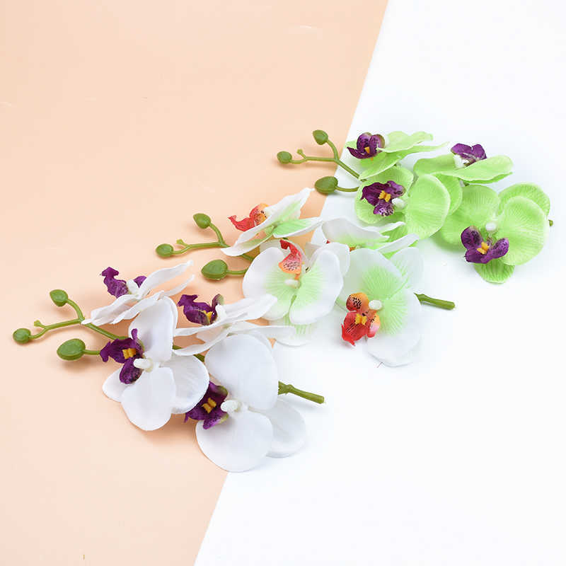 Dekoracyjne kwiaty wieńce 1 pakiet mini wazon phalaenopsis do wystroju domu