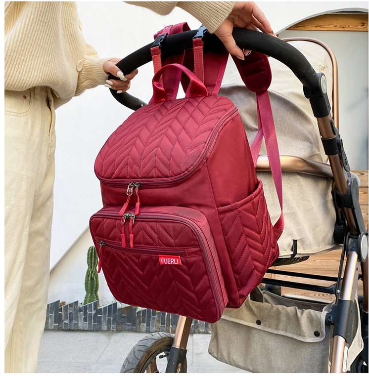 Sac à couches pour maman papa, sacs à dos imperméables de grande capacité avec tapis à langer, sacs de rangement de voyage résistants à l'eau